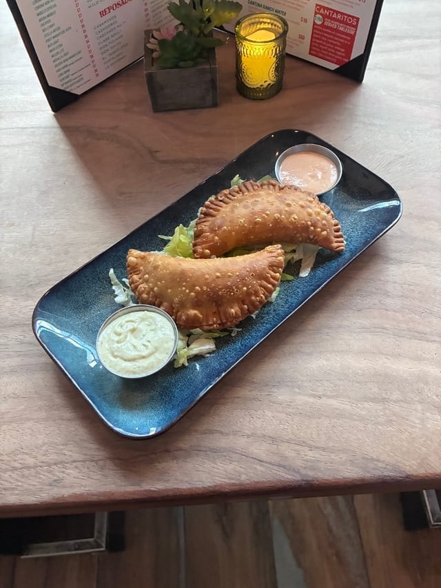 Beef & Cheese Empanadas.